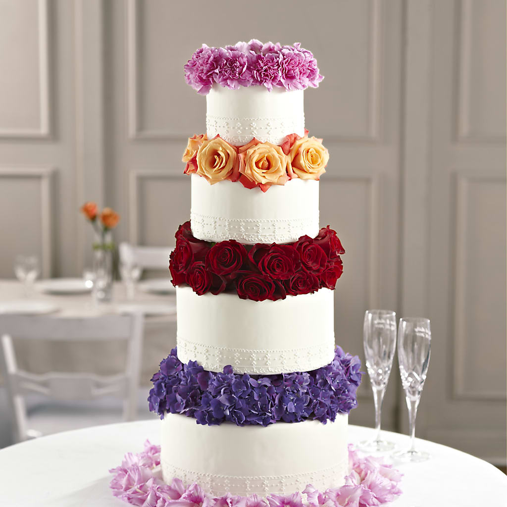 Infinite Love Cake Décor – The Flower Gallery, Linden NJ