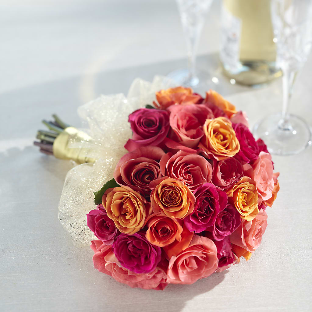 Sweet Roses Bouquet – The Flower Gallery, Linden NJ