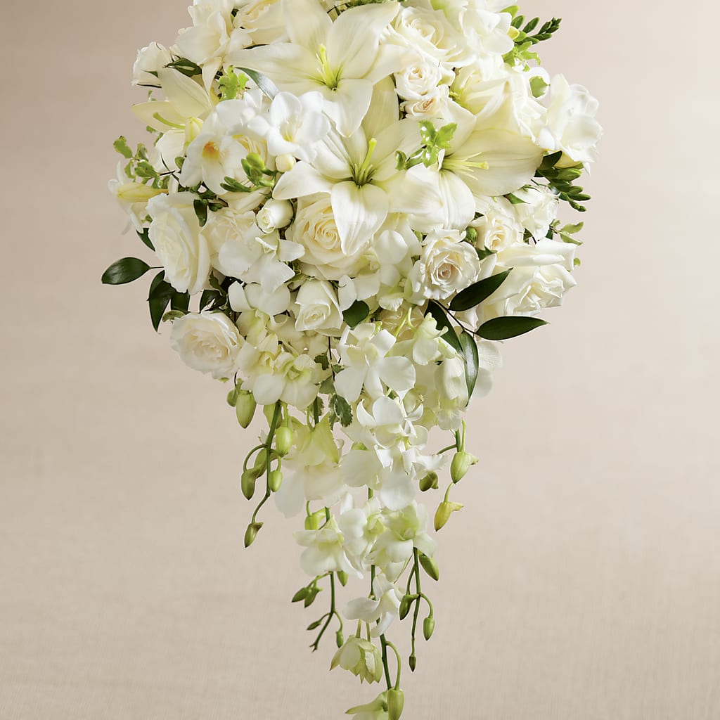 White Wonders Bouquet – The Flower Gallery, Linden NJ