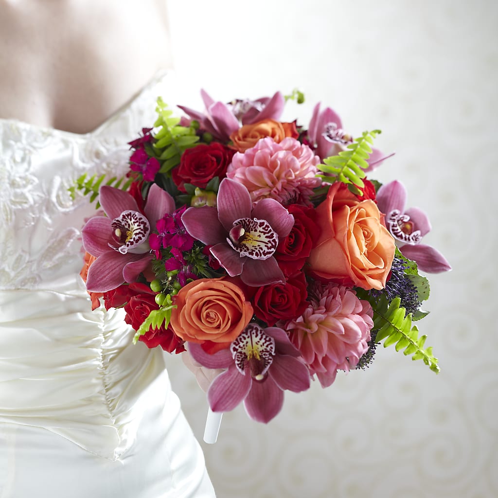 Brilliant Blossoms Bouquet – The Flower Gallery, Linden NJ