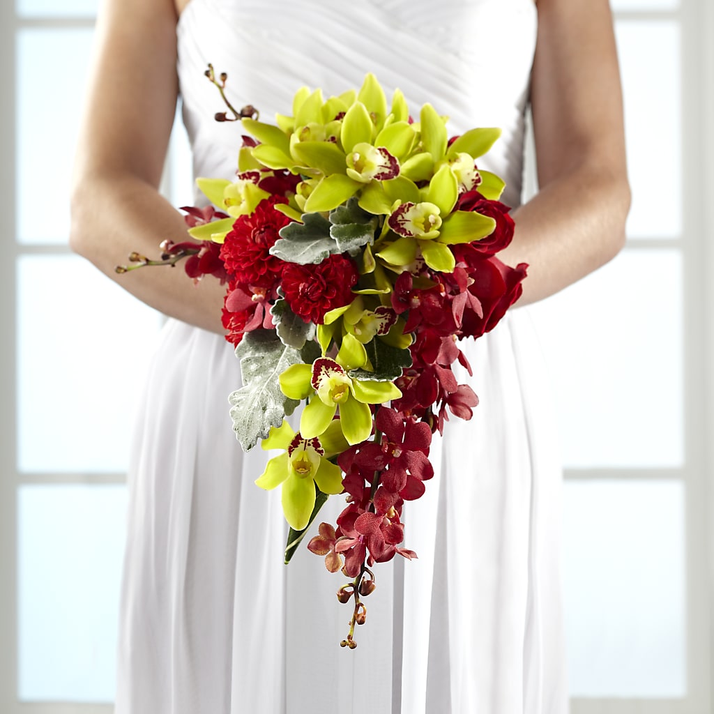 Elegant Orchid Bouquet – The Flower Gallery, Linden NJ
