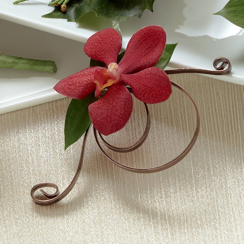 Red Mokara Boutonniere – The Flower Gallery, Linden NJ