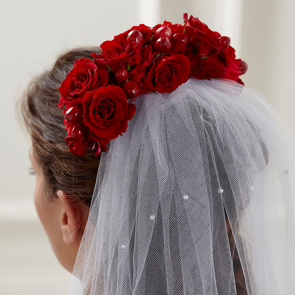 Heart's Happiness Hair Decor – The Flower Gallery, Linden NJ