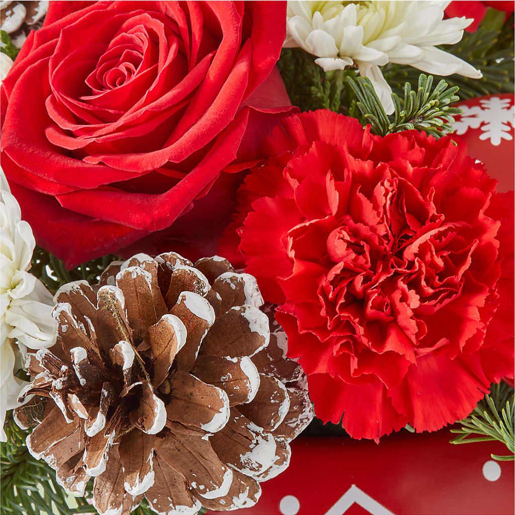Christmas Village Ornament –  The Flower Gallery, Linden NJ