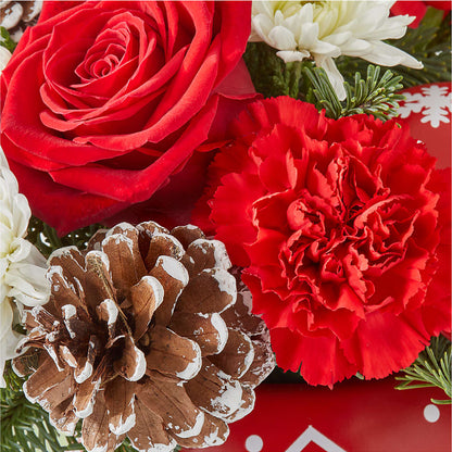 Christmas Village Ornament –  The Flower Gallery, Linden NJ