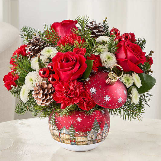 Christmas Carols Ornament –  The Flower Gallery, Linden NJ