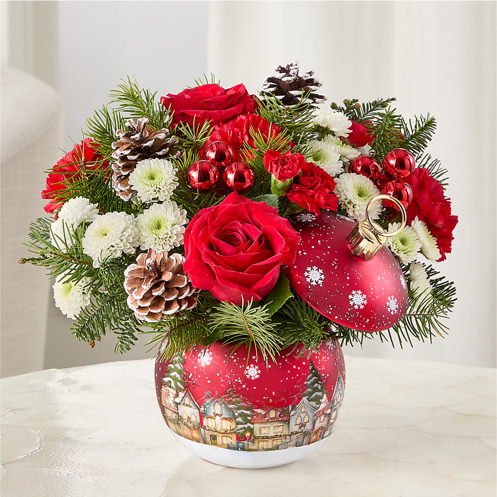 Christmas Carols Ornament –  The Flower Gallery, Linden NJ