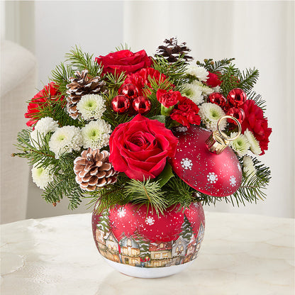 Christmas Carols Ornament –  The Flower Gallery, Linden NJ