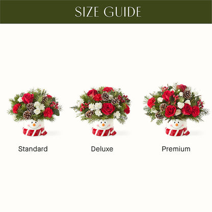 Jolly Snowman Bouquet –  The Flower Gallery, Linden NJ
