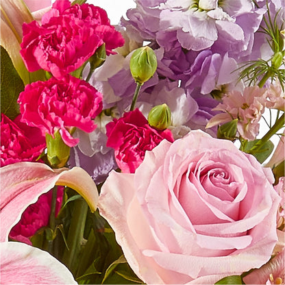 Mauvelous Bouquet –  The Flower Gallery, Linden NJ