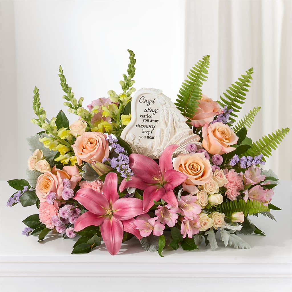 Gentle Light Arrangement –  The Flower Gallery, Linden NJ