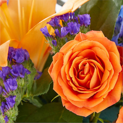 Radiant Citrus Box Bouquet –  The Flower Gallery, Linden NJ