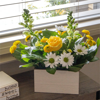 Sun Salutation Box Bouquet –  The Flower Gallery, Linden NJ