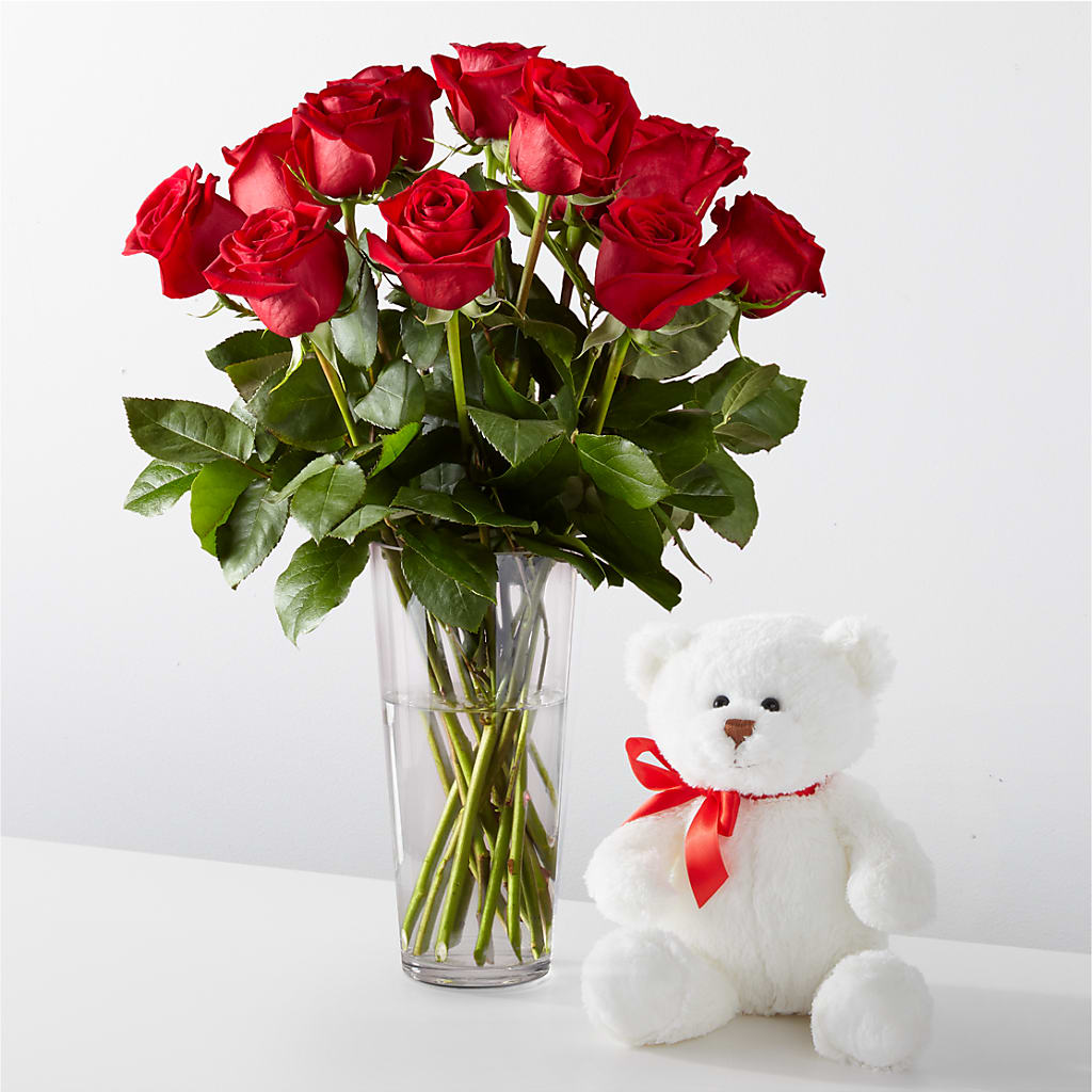 Romantic Long Stem Red Rose Bouquet Bundles –  The Flower Gallery, Linden NJ