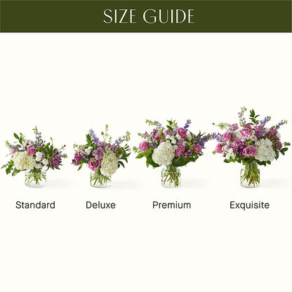 Violet Caress Bouquet –  The Flower Gallery, Linden NJ