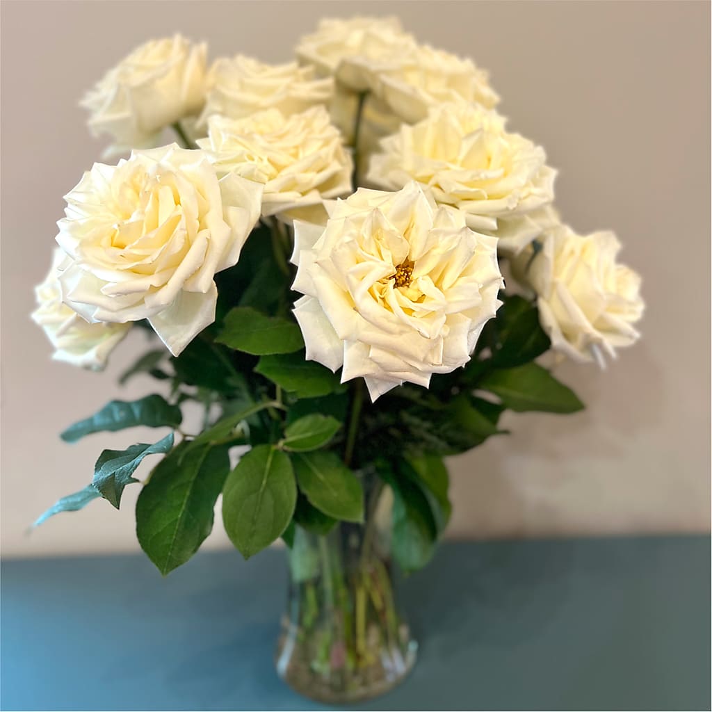 Long Stem Yellow Rose Bouquet –  The Flower Gallery, Linden NJ