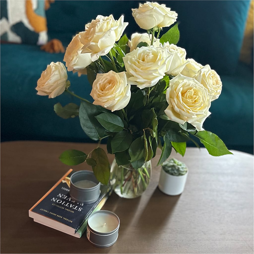 Long Stem Yellow Rose Bouquet –  The Flower Gallery, Linden NJ