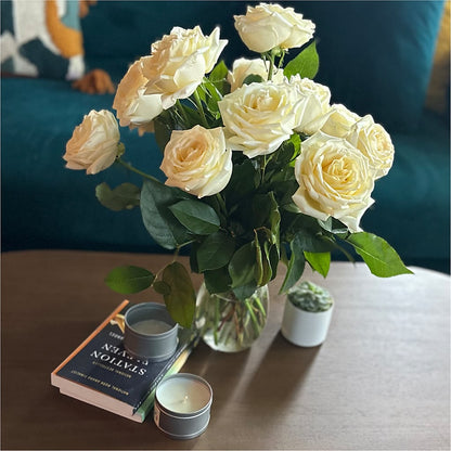 Long Stem Yellow Rose Bouquet –  The Flower Gallery, Linden NJ