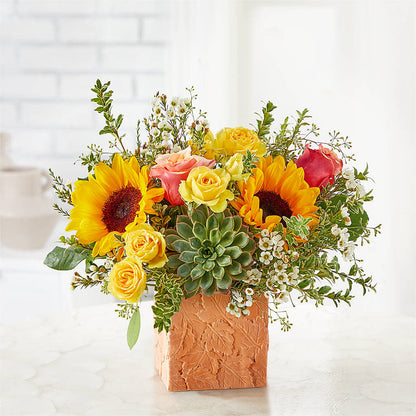 Sunflower Season Bouquet –  The Flower Gallery, Linden NJ