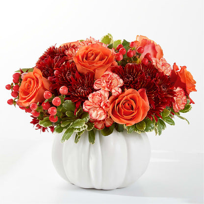 Autumn Air Pumpkin Bouquet –  The Flower Gallery, Linden NJ
