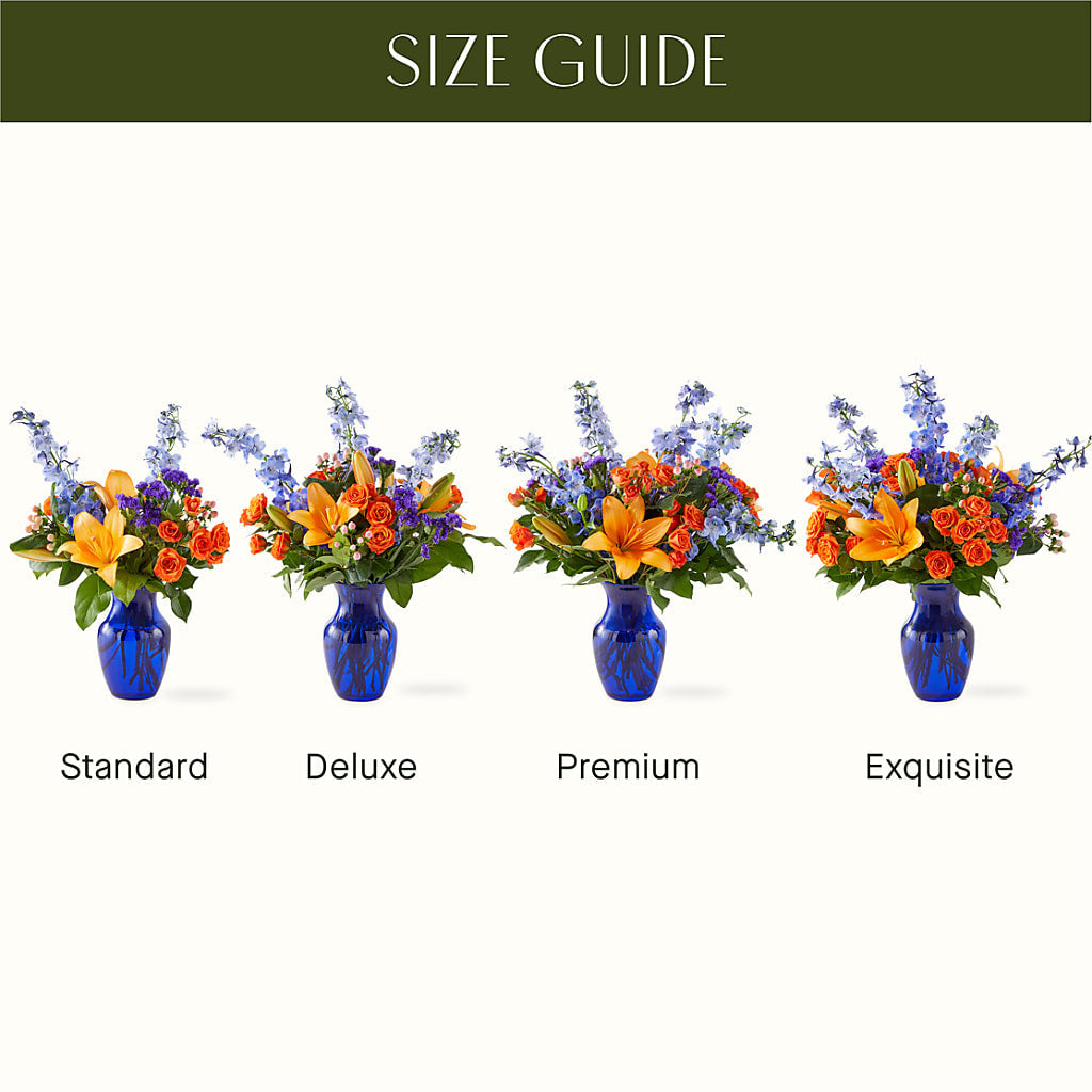 Radiant Citrus Bouquet –  The Flower Gallery, Linden NJ