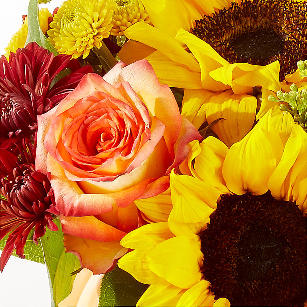 Golden Gourd Pumpkin Bouquet –  The Flower Gallery, Linden NJ