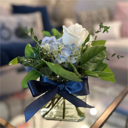Sky Blue Delight Bouquet –  The Flower Gallery, Linden NJ