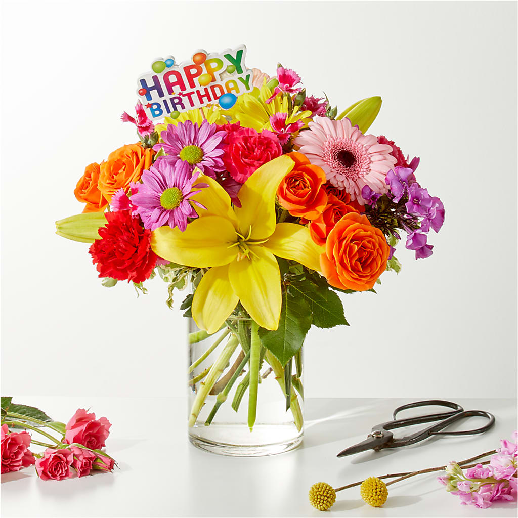 Cue the Confetti - A Florist Original –  The Flower Gallery, Linden NJ