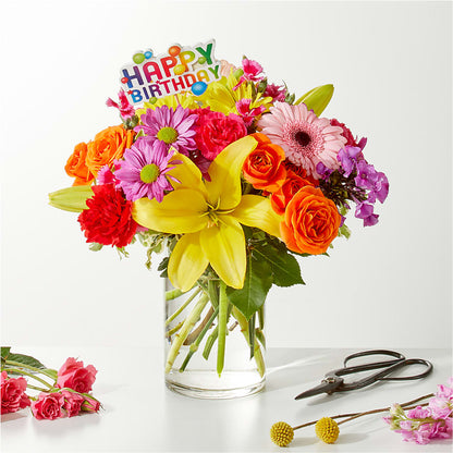 Cue the Confetti - A Florist Original –  The Flower Gallery, Linden NJ