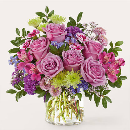Glass Half Full Bouquet –  The Flower Gallery, Linden NJ