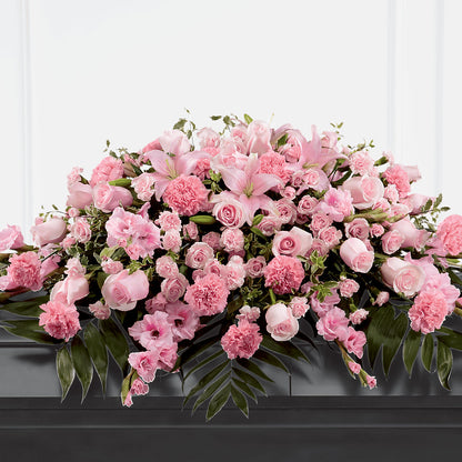 Garden of Comfort Casket Spray (Standard) –  The Flower Gallery, Linden NJ