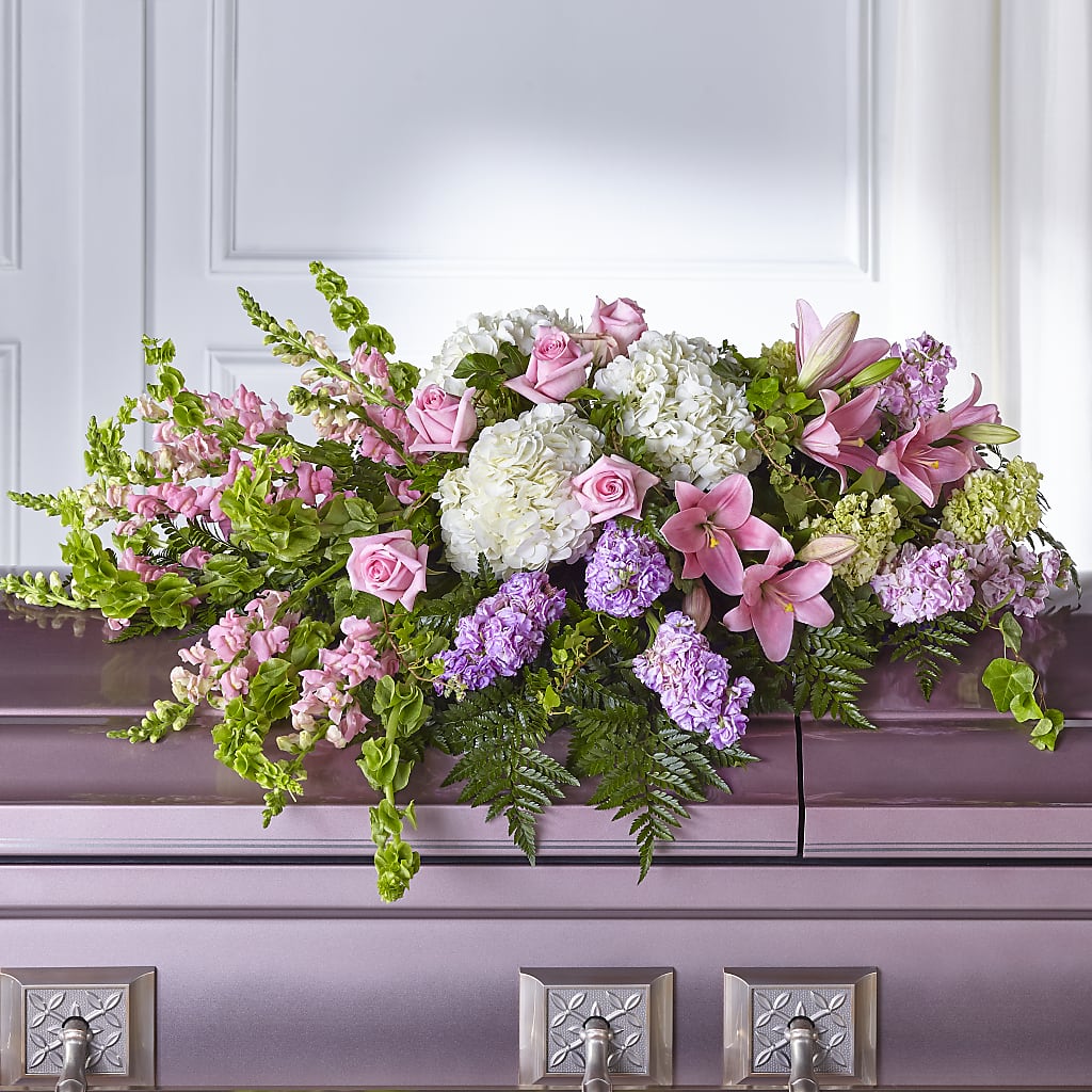 Life's Gratitude Casket Spray –  The Flower Gallery, Linden NJ