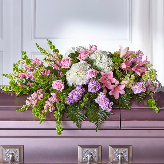 Life's Gratitude Casket Spray –  The Flower Gallery, Linden NJ