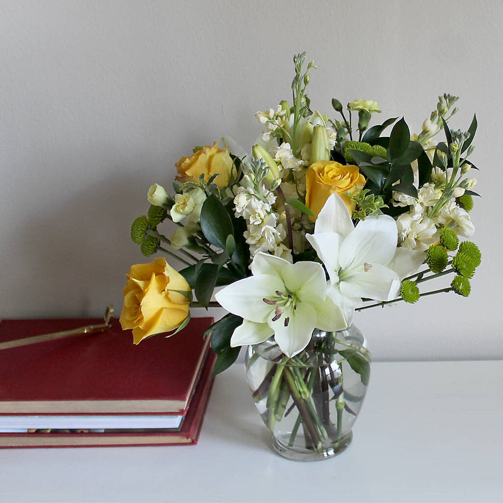 Hope & Serenity Bouquet –  The Flower Gallery, Linden NJ