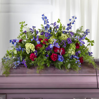 Always Treasured Casket Spray –  The Flower Gallery, Linden NJ