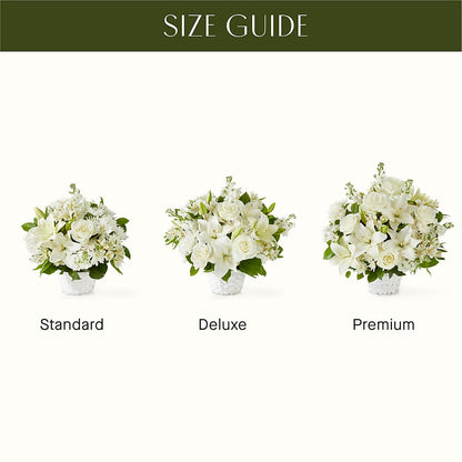 Peaceful Reflections Arrangement –  The Flower Gallery, Linden NJ