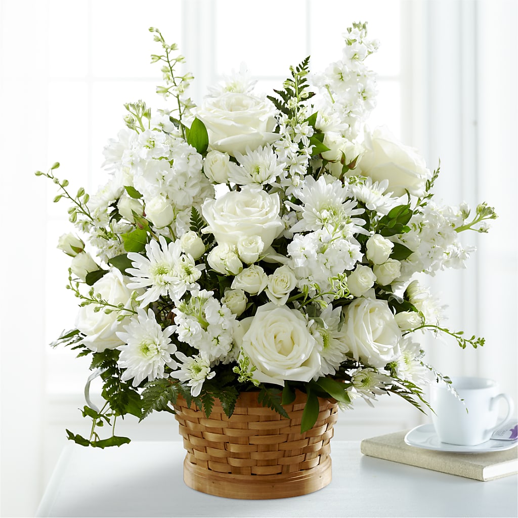 Heartfelt Condolences Arrangement –  The Flower Gallery, Linden NJ