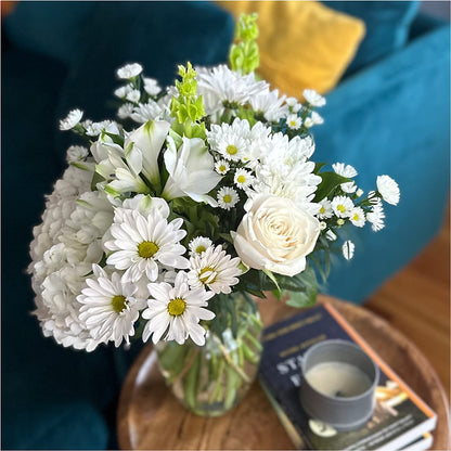 Classic Ivory – A Florist Original –  The Flower Gallery, Linden NJ