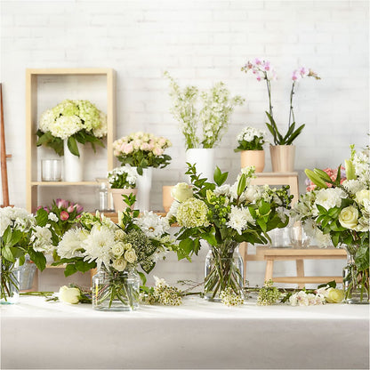 Classic Ivory – A Florist Original –  The Flower Gallery, Linden NJ