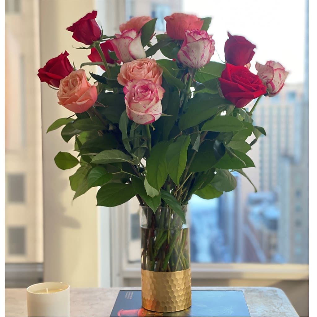 Ever After Rose Bouquet –  The Flower Gallery, Linden NJ