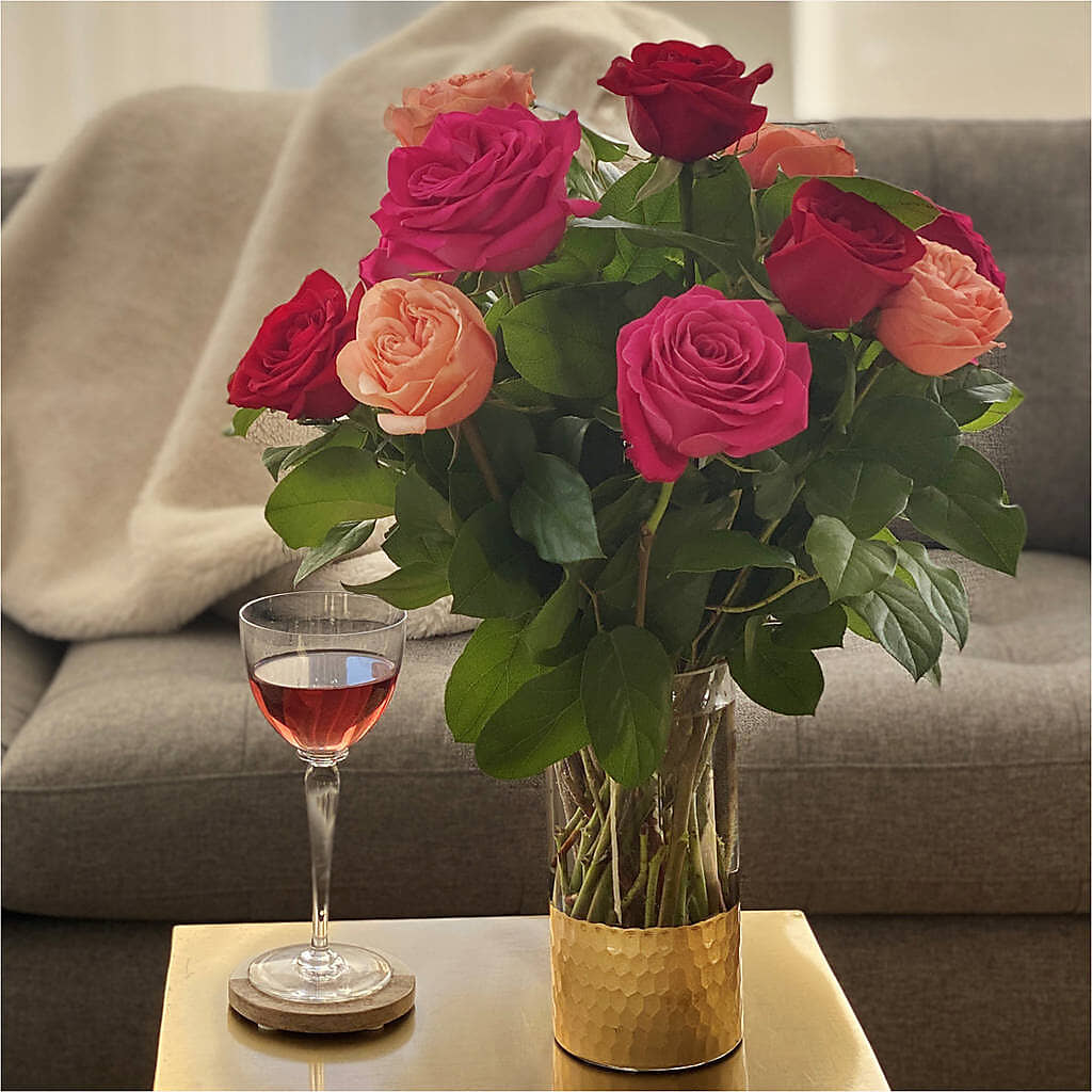 Ever After Rose Bouquet –  The Flower Gallery, Linden NJ