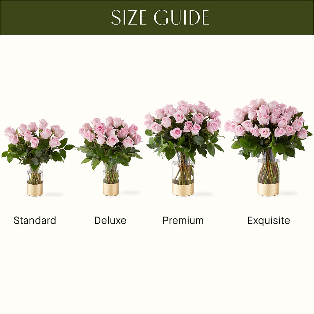 Picture Perfect Pink Rose Bouquet –  The Flower Gallery, Linden NJ