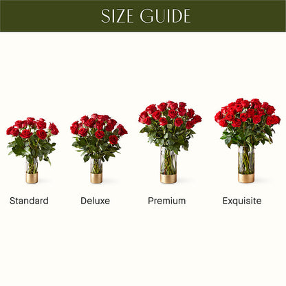 Classic Love Red Rose Bouquet –  The Flower Gallery, Linden NJ