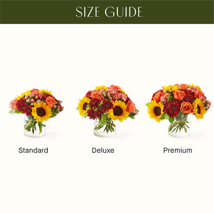 September Sunset Bouquet –  The Flower Gallery, Linden NJ
