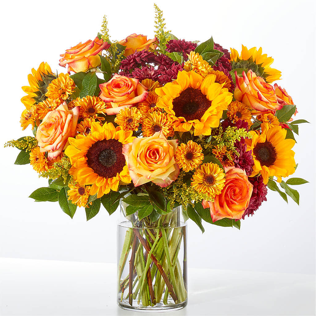Flannel Scarf Bouquet –  The Flower Gallery, Linden NJ