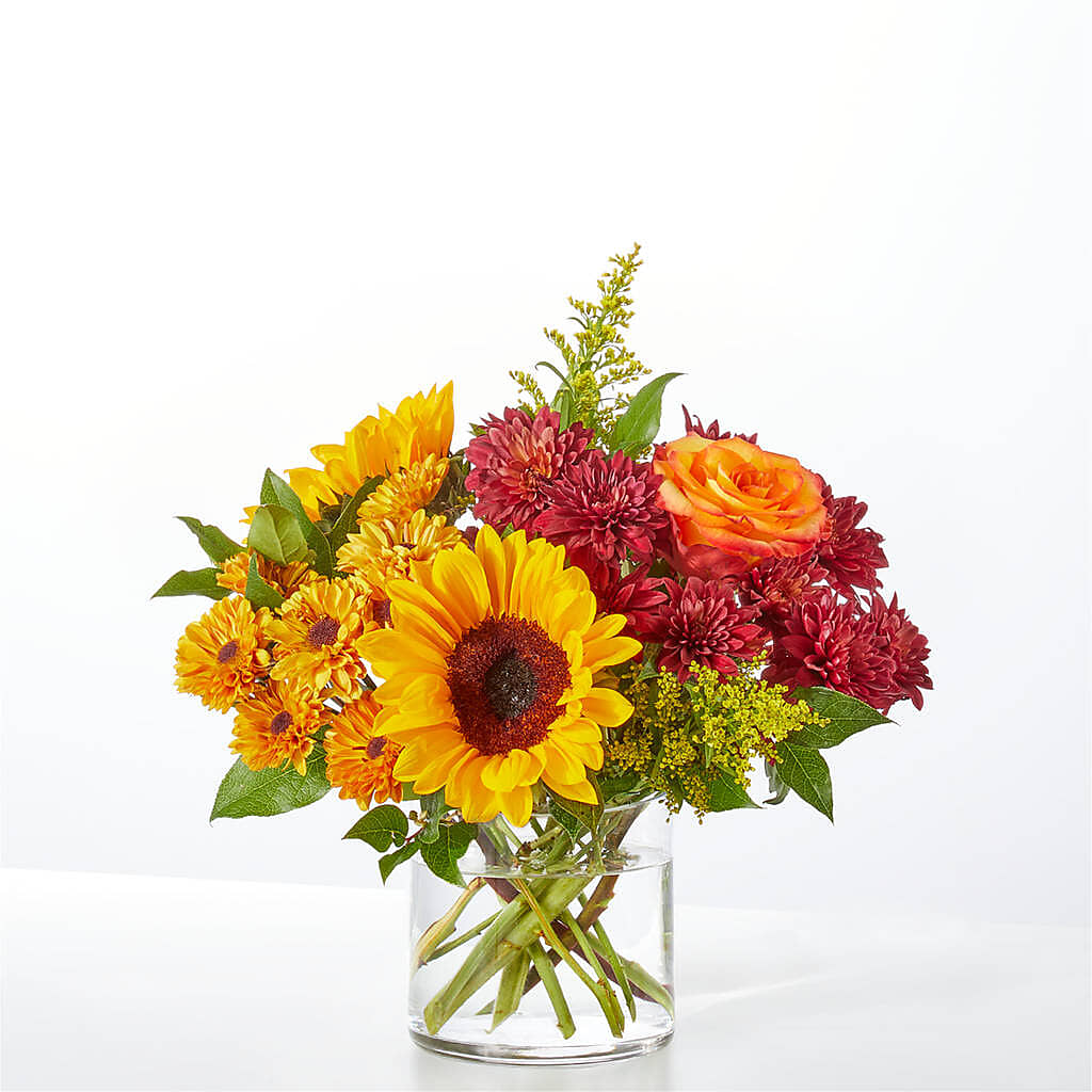 Flannel Scarf Bouquet –  The Flower Gallery, Linden NJ