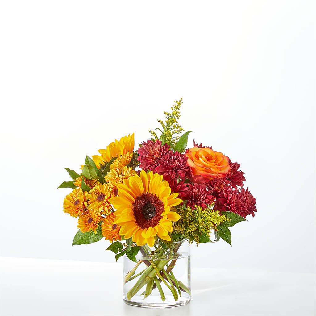 Flannel Scarf Bouquet –  The Flower Gallery, Linden NJ