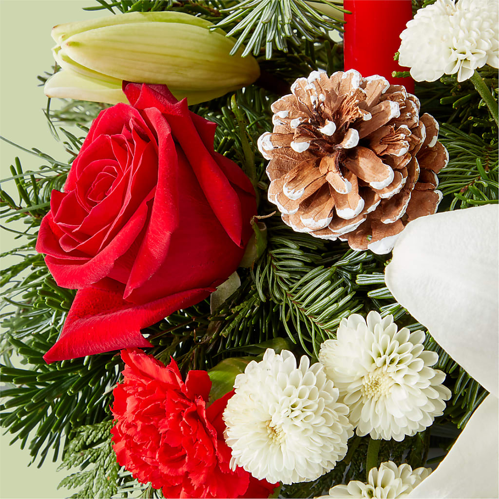 Seasonal Festivities Centerpiece –  The Flower Gallery, Linden NJ