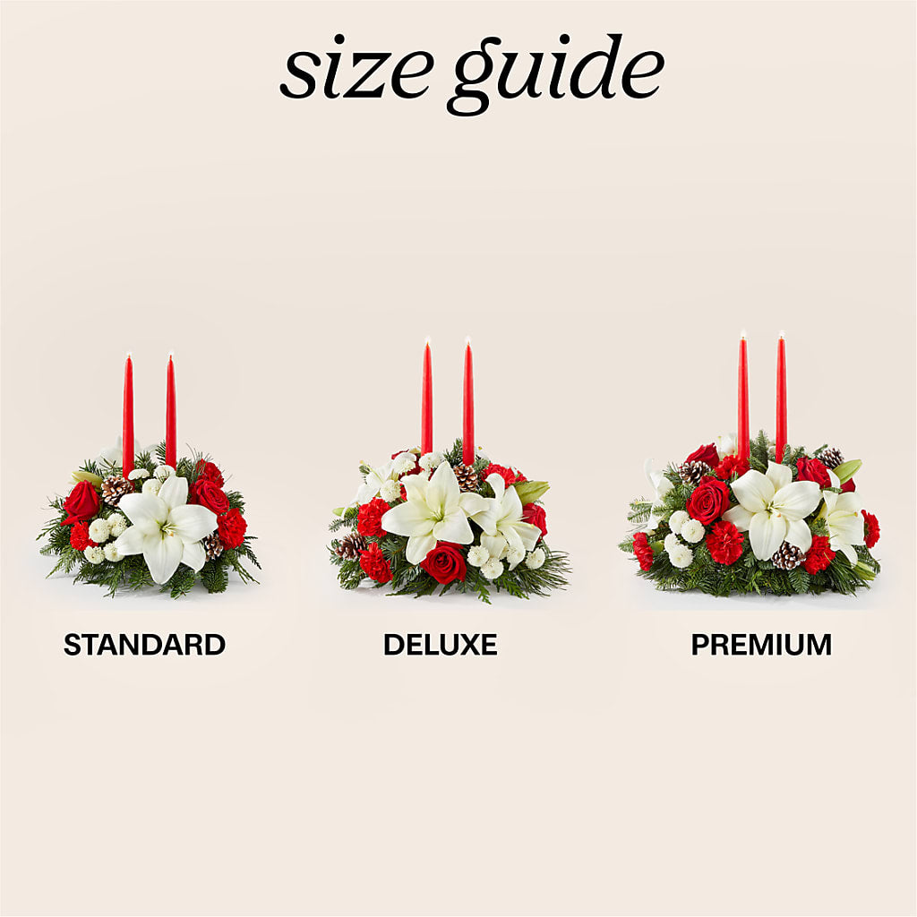 Seasonal Festivities Centerpiece –  The Flower Gallery, Linden NJ