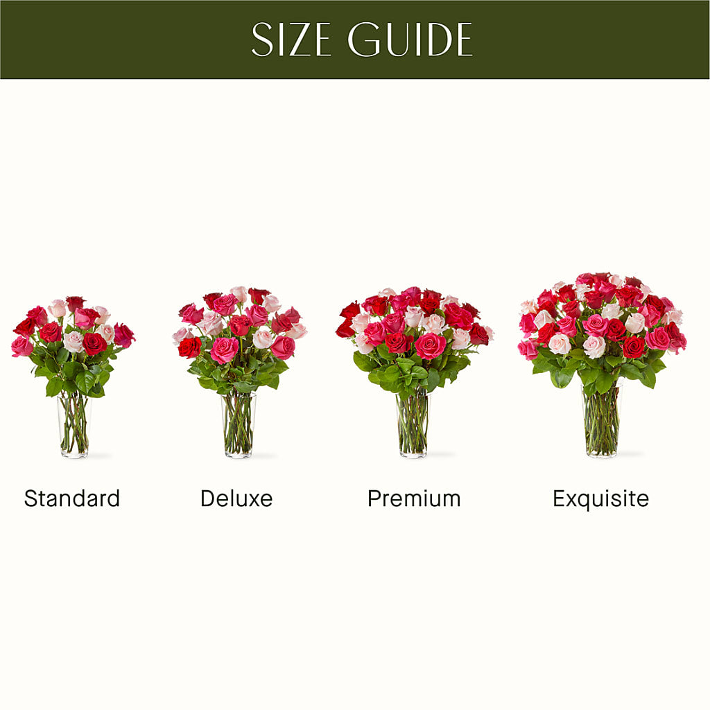 Charming Rose Bouquet –  The Flower Gallery, Linden NJ